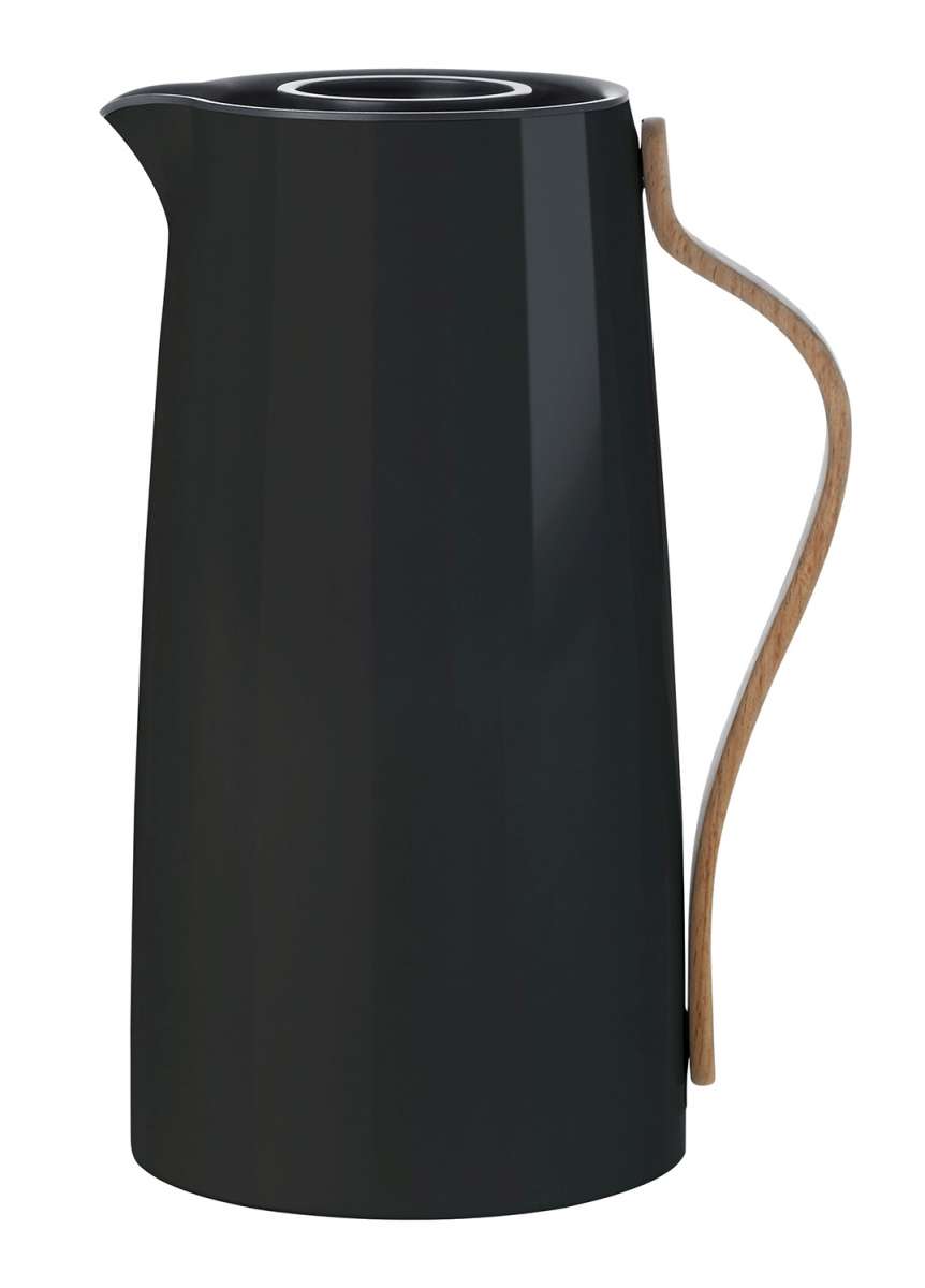 Stelton Emma Isolierkanne für Kaffee 1 2 lschwarz