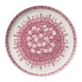 Arabia Huvila Teller Ø 19 cm rosa, creme