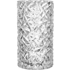 Orrefors Carat Windlicht / Laterne Höhe 25 cm klar