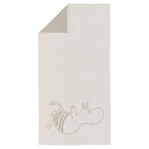 Moomin by Arabia Mumins Mumintroll Duschtuch 70x140 cm (Öko-Tex) creme, grau