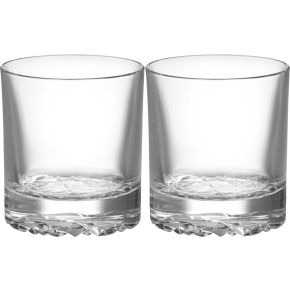 Orrefors Carat Double Old Fashioned Glas 28 cl klar 2 Stk.