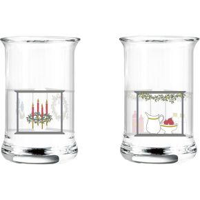 Holmegaard Weihnachten 2024 Schnapsglas 3 cl 2 Stk.