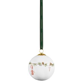 Kähler Design Hammershøi Weihnachten Christbaumkugel 2024 Ø 6 cm